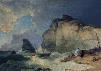 Philip James de Loutherbourg (1740-1812) - Coastal Scene - 637661 - National Trust