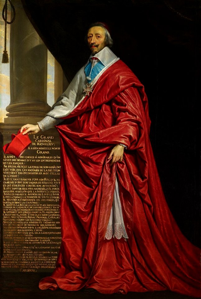 Philippe de Champaigne (1602-74) - Armand, Cardinal Richelieu (1585-1642) - RCIN 404757 - Royal Collection