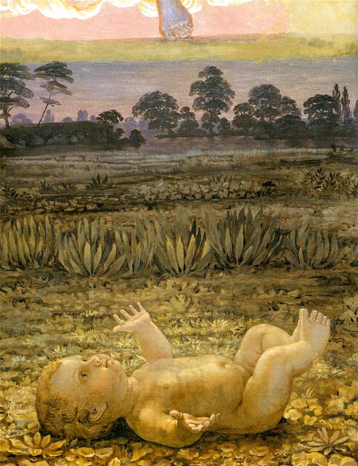 Philipp Otto Runge - The Great Morning (detail) - WGA20519