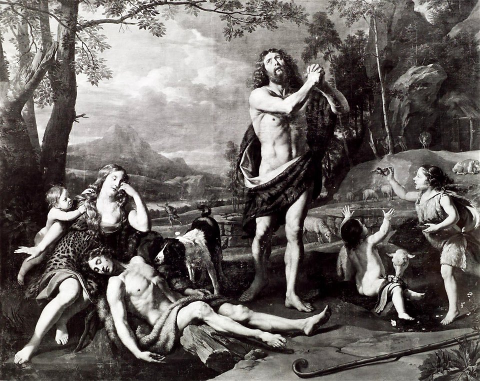 Philippe de Champaigne - Beweinung Abels - GG 371 - Kunsthistorisches Museum
