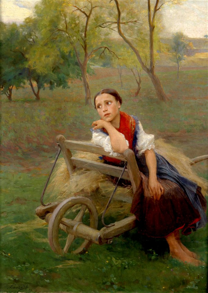 Philip Alexius de László Nach der Arbeit 1896