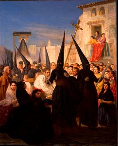 Philip Villamil - Los Nazarenos, The Penitents' Procession, Seville - LA1074 - Hispanic Society of America