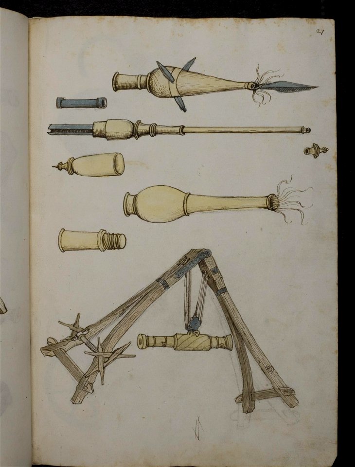 Philipp Mönch - Kriegsbuch - cod. pal. germ. 126 - 067