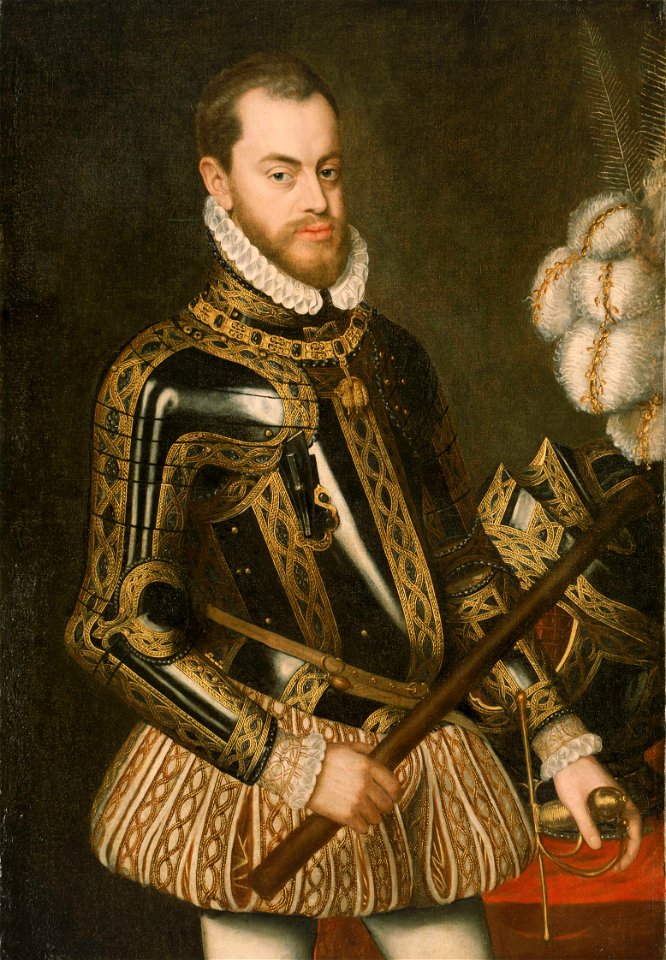 Philip II of Spain, 1527-98 RMG BHC2951
