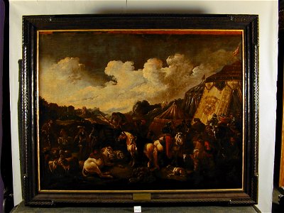 Philipp Peter Roos - A Military Encampment - 89.42 - Detroit Institute of Arts