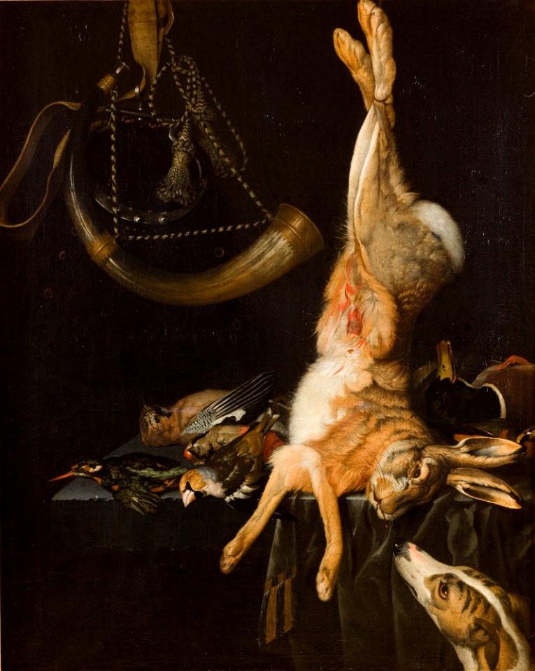 Philipp Ferdinand de Hamilton - Still Life with a Hare - MNK XII-A-151 - National Museum Kraków