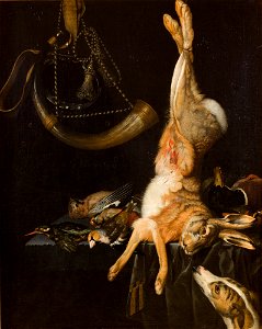 Philipp Ferdinand de Hamilton - Still Life with a Hare - MNK XII-A-151 - National Museum Kraków