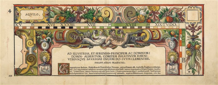Philipp Apian - Bairische Landtafeln von 1568 - Tafel 04