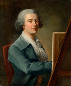 Philipp Friedrich Hetsch - Selbstbildnis. Um 1785