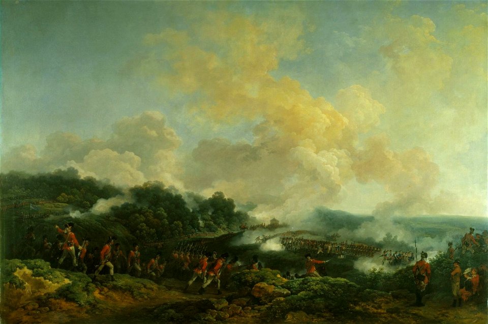Philipp Jakob de Loutherbourg (1740-1812) - Warley Camp, The Mock Attack - RCIN 406348 - Royal Collection