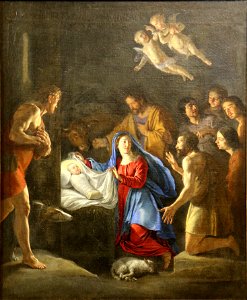 Philippe de Champaigne-Adoration des bergers