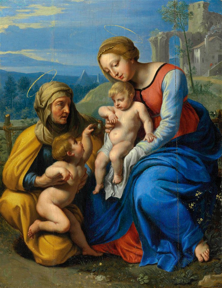 Philippe de Champaigne - Holy Family with a Sparrow 2012 NYR 02564 0033 000