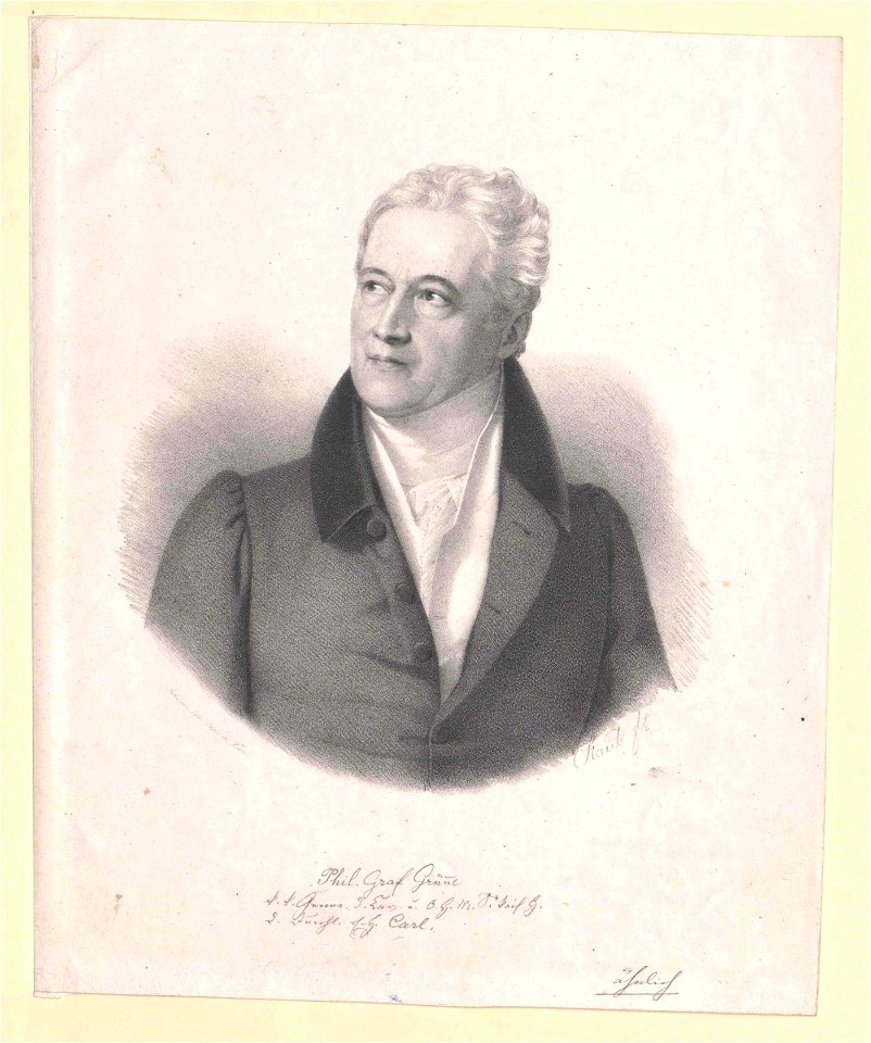 Philipp Ferdinand Graf von Grünne (1762–1854) ~1830 Andreas Staub (1806–1839) InvNr PORT 00097183 01