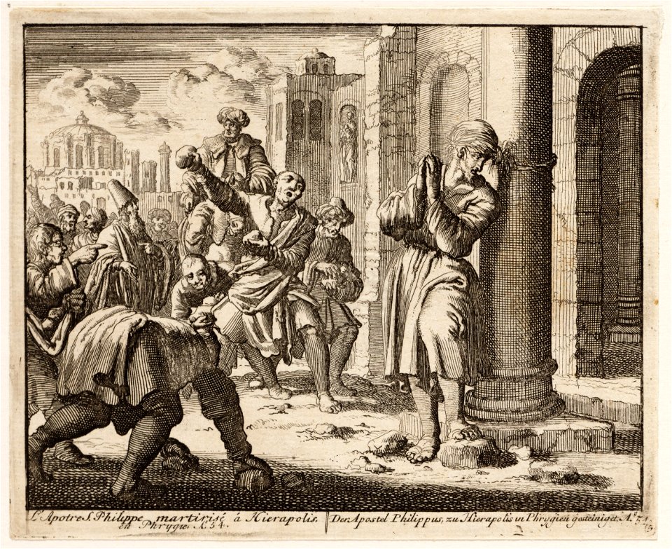 Philippus gestenigd, objectnr A 41840