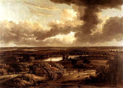 Philips Koninck - Dutch Landscape Viewed from the Dunes - WGA12239