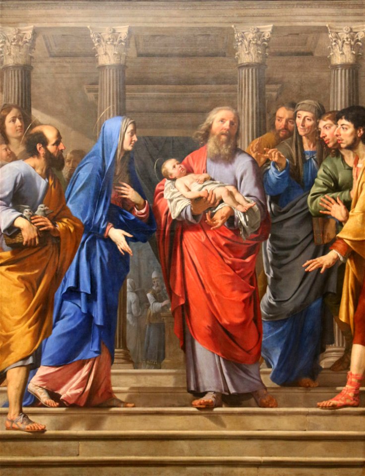 Philippe de Champaigne-Présentation au temple