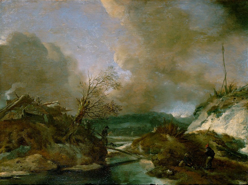 Philips Wouwerman - Dünenlandschaft - GG 6431 - Kunsthistorisches Museum