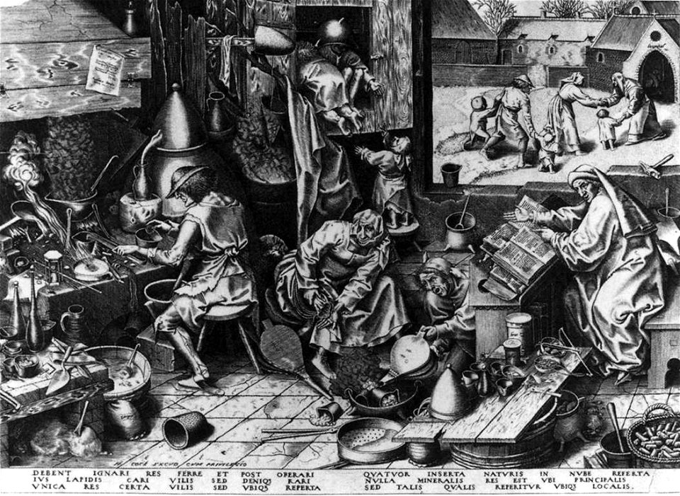 Philips Galle - The Alchemist - WGA8441