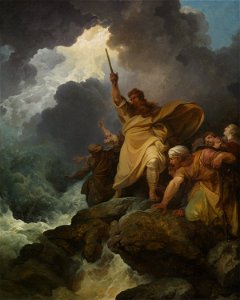 Philippe Jacques de Loutherbourg, II - The Destruction of Pharaoh's Army - 1991.5 - Art Institute of Chicago