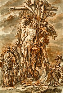 Phillip Roos (German - Descent from the Cross - Google Art Project