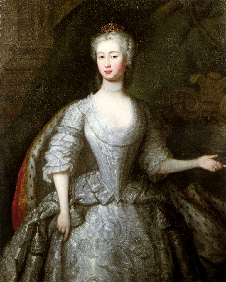 Augusta, Princess of Wales by Charles Philips