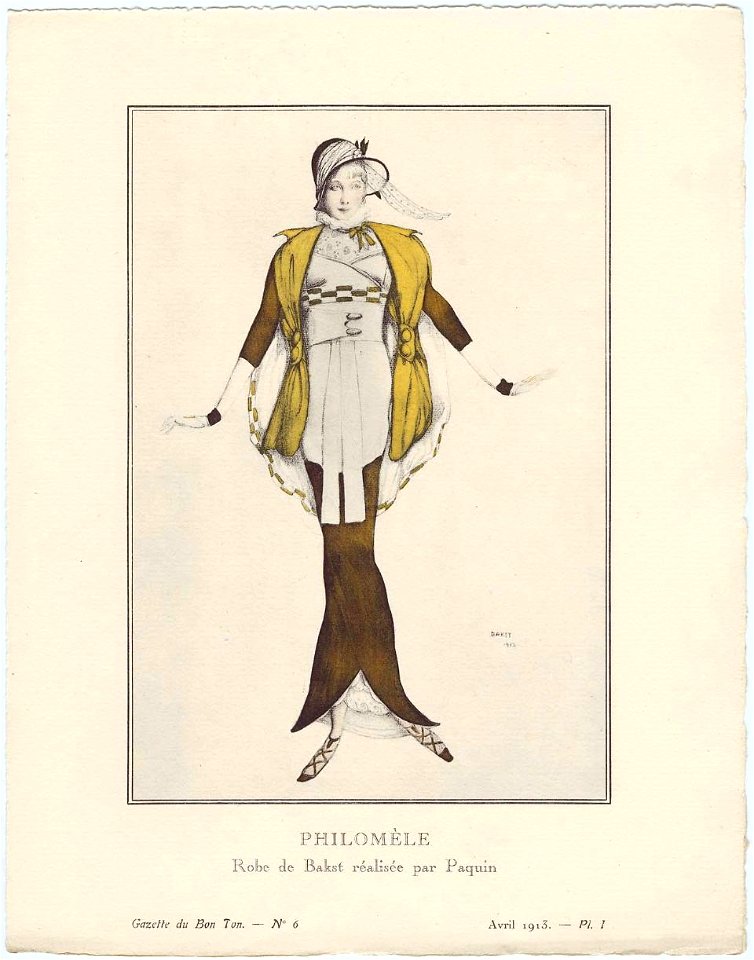 Philomele by L. Bakst