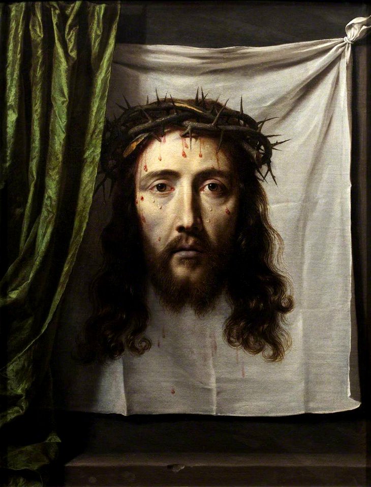 Philippe de Champaigne (1602-1674) - St Veronica's Veil - FA000171 - Brighton Museum ^ Art Gallery