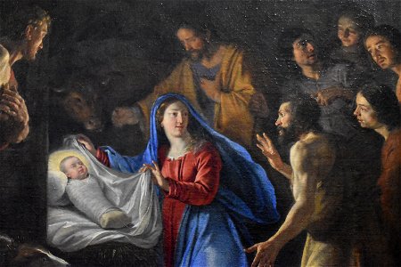 Philippe de Champaigne - Adoration des bergers 03