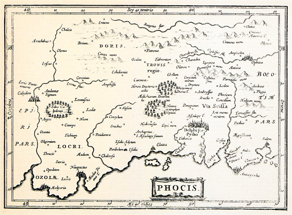 Phocis - Laurenberg Johann - 1661