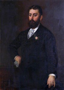 Phoebus Levin (1836-1908) - Portrait of a Gentleman (possibly Frederick Alvah Miller, 1846–1901) - 121562 - National Trust