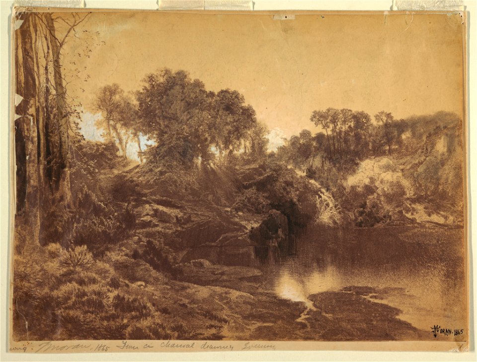 Photograph, Evening, 19th century (CH 18189723)