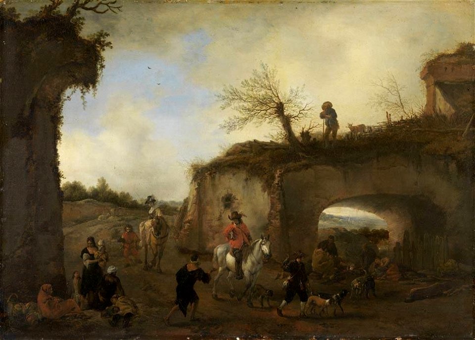 Philips Wouwerman - Jagdritt - 5292 - Bavarian State Painting Collections