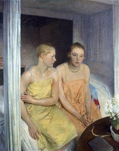 Philpot, Glyn Warren; Gabrielle and Rosemary; The Ashmolean Museum of Art and Archaeology