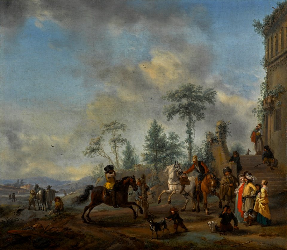 Philips Wouwerman - The Riding School 028L18036 9YMHY