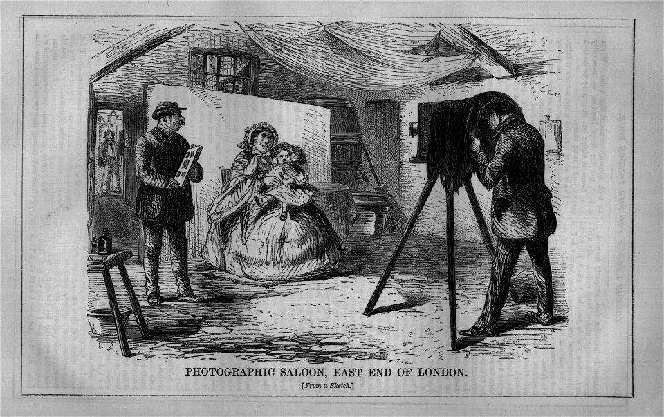 Photographic Saloon, East End of London