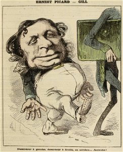 Picard, Ernest, par Gill (L'Eclipse, 1870-06-11)