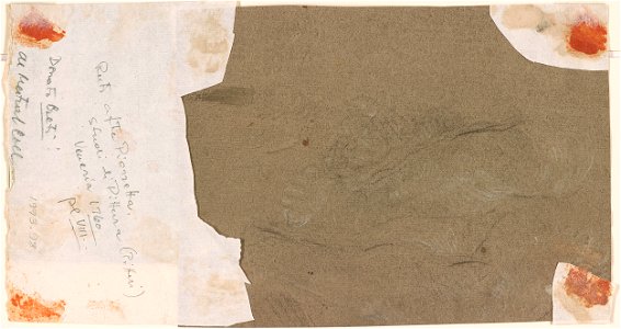 Piazzetta - Verso study of legs and feet, 1993.98