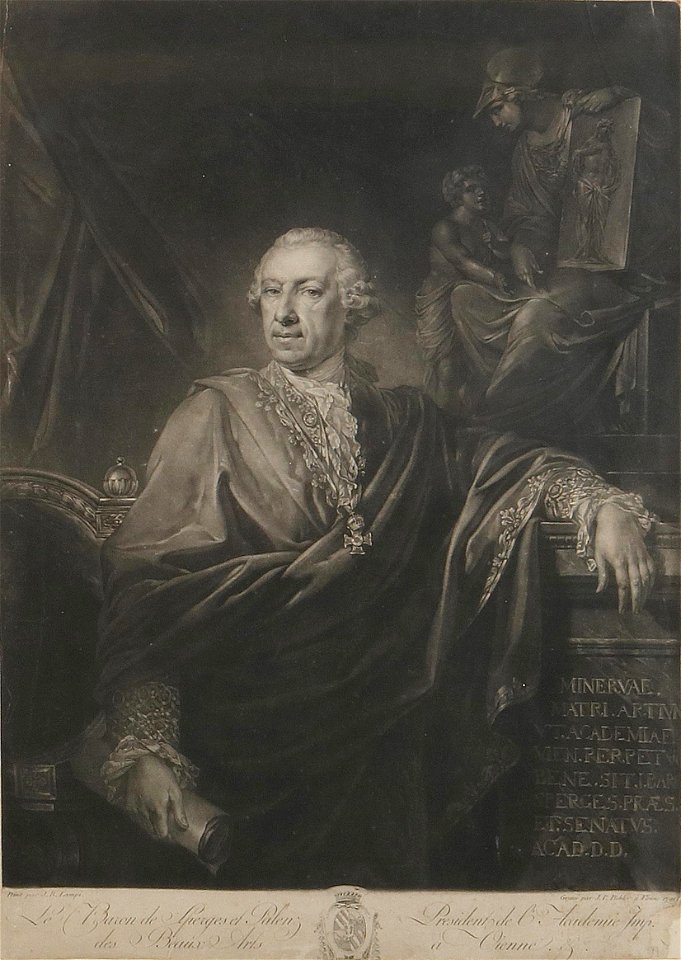 Pichler Portrait Joseph von Sperges nach Lampi