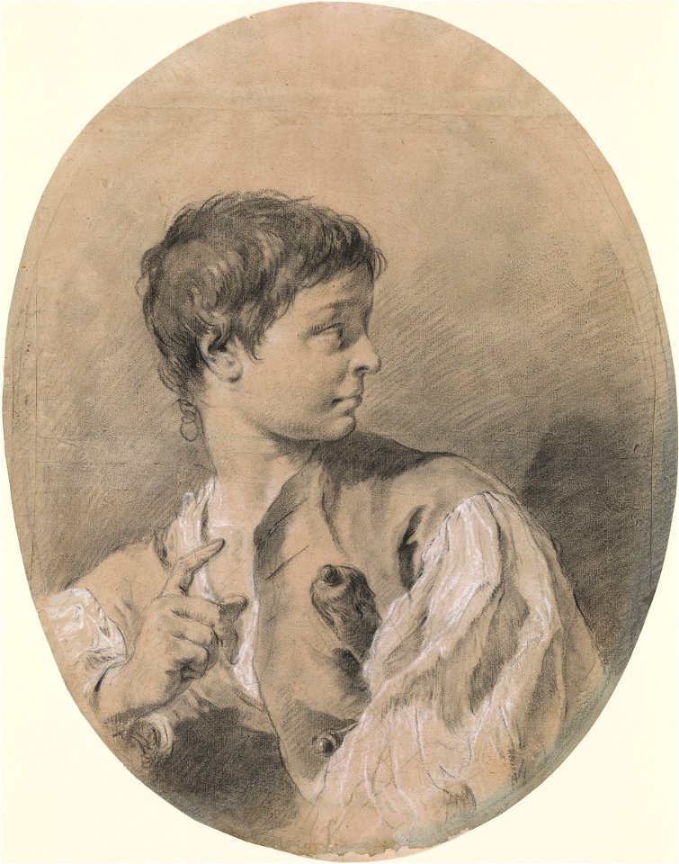 Piazzetta - Bust of a Boy Looking over His Shoulder, 2017.187