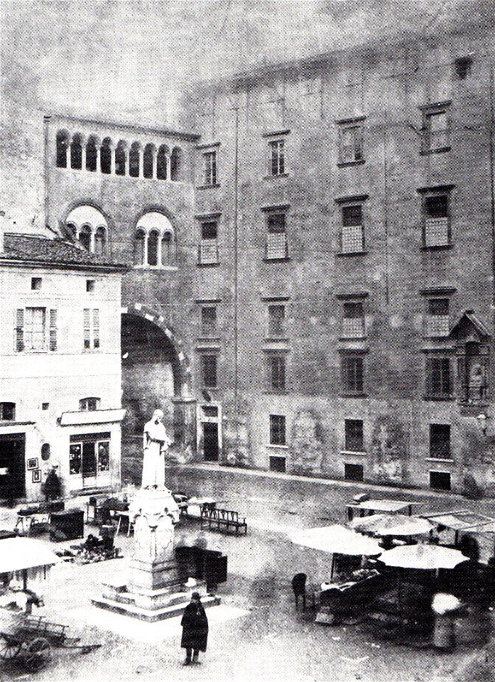 Piazza Broletto di Mantova