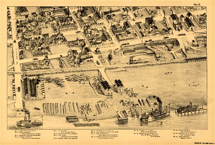 Pictorial St. Louis, the great metropolis of the Mississippi valley; a topographical survey drawn in perspective A.D. 1875, LOC rc01001392-20
