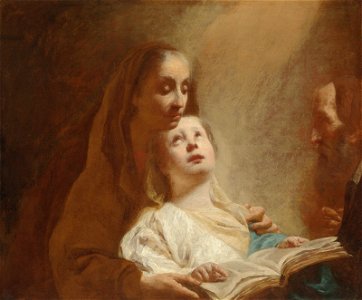 Piazzetta - Attributed to - The Education of the Virgin, 6217090