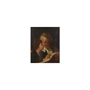 Piazzetta - Attributed to - OLD MAN AND BOY, lot.610