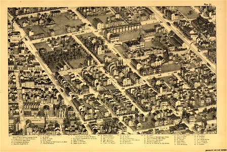Pictorial St. Louis, the great metropolis of the Mississippi valley; a topographical survey drawn in perspective A.D. 1875, LOC rc01001392-30