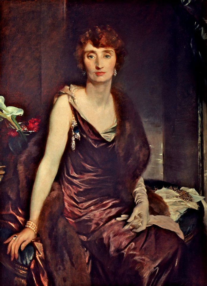 Philpot, Glyn Warren; The Marchioness of Carisbrooke (1890-1956); Lady Lever Art Gallery