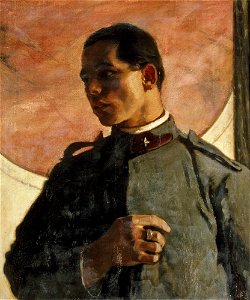 Philpot, Glyn Warren; Italian Soldier; The Ashmolean Museum of Art and Archaeology