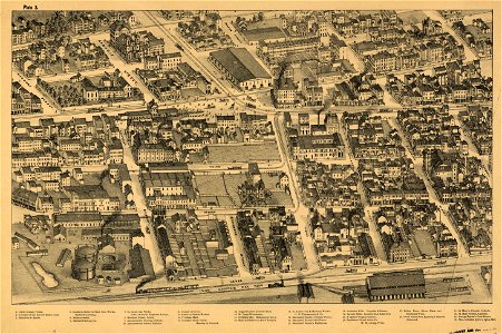 Pictorial St. Louis, the great metropolis of the Mississippi valley; a topographical survey drawn in perspective A.D. 1875, LOC rc01001392-7