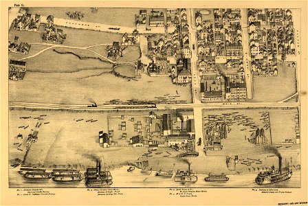 Pictorial St. Louis, the great metropolis of the Mississippi valley; a topographical survey drawn in perspective A.D. 1875, LOC rc01001392-19
