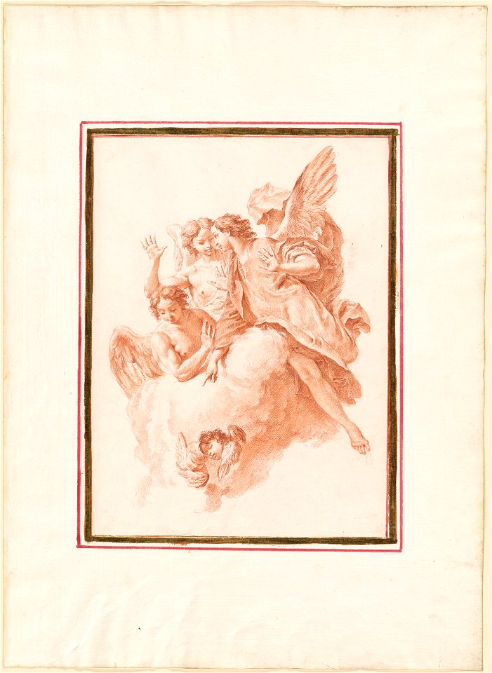 Piazzetta - A Trio of Angels, 1961.1279