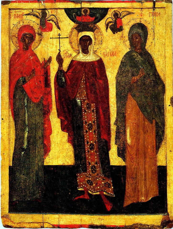 Piatnitsa, Varvara, Uliana (14-15 c, GTG)